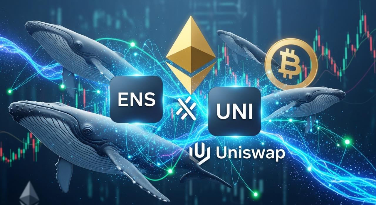 Crypto Whales Load Up on ENS and UNI Ahead of ETH ETF Launch