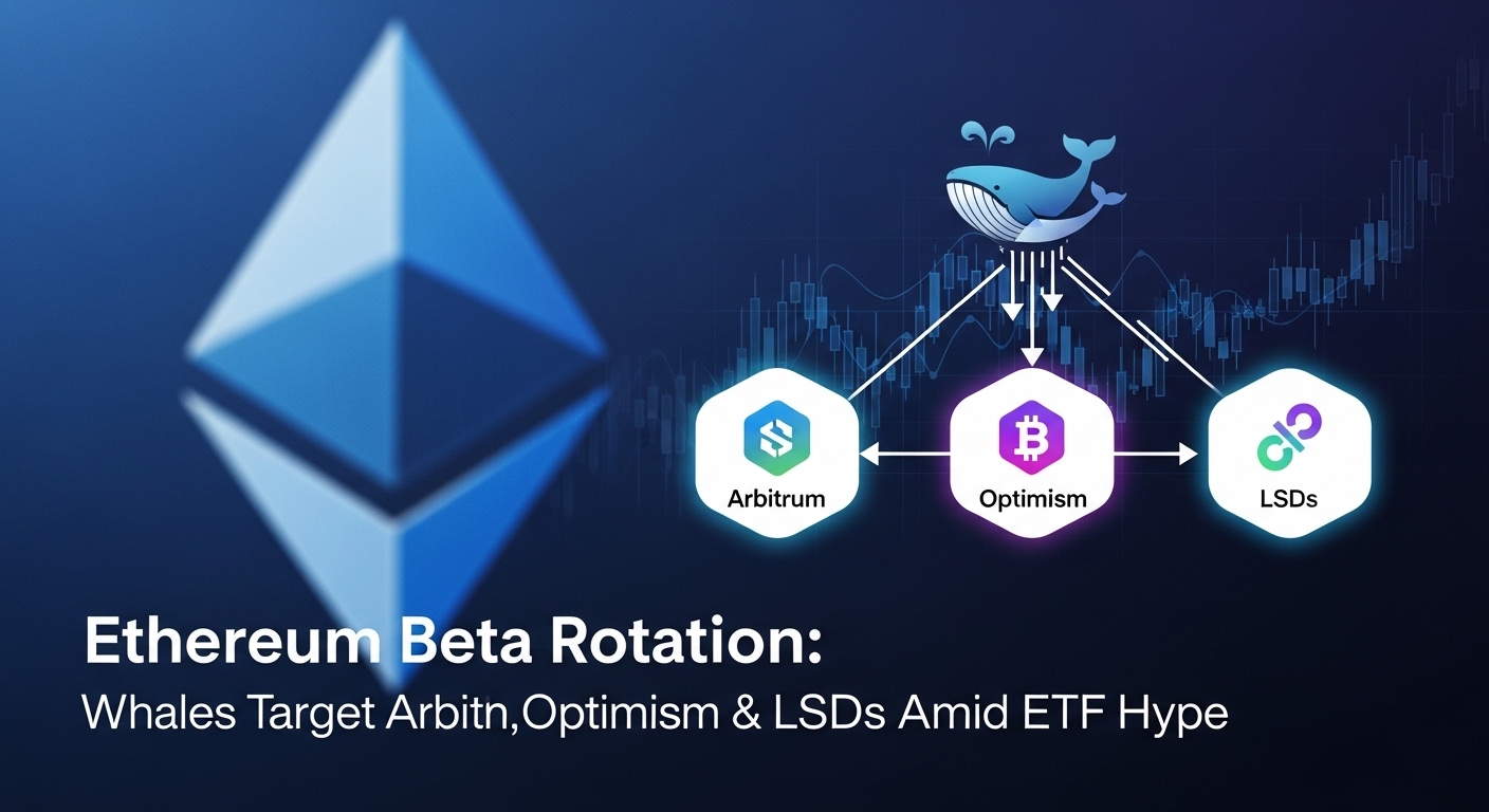 Ethereum Beta Rotation: Whales Target Arbitrum, Optimism & LSDs Amid ETF Hype