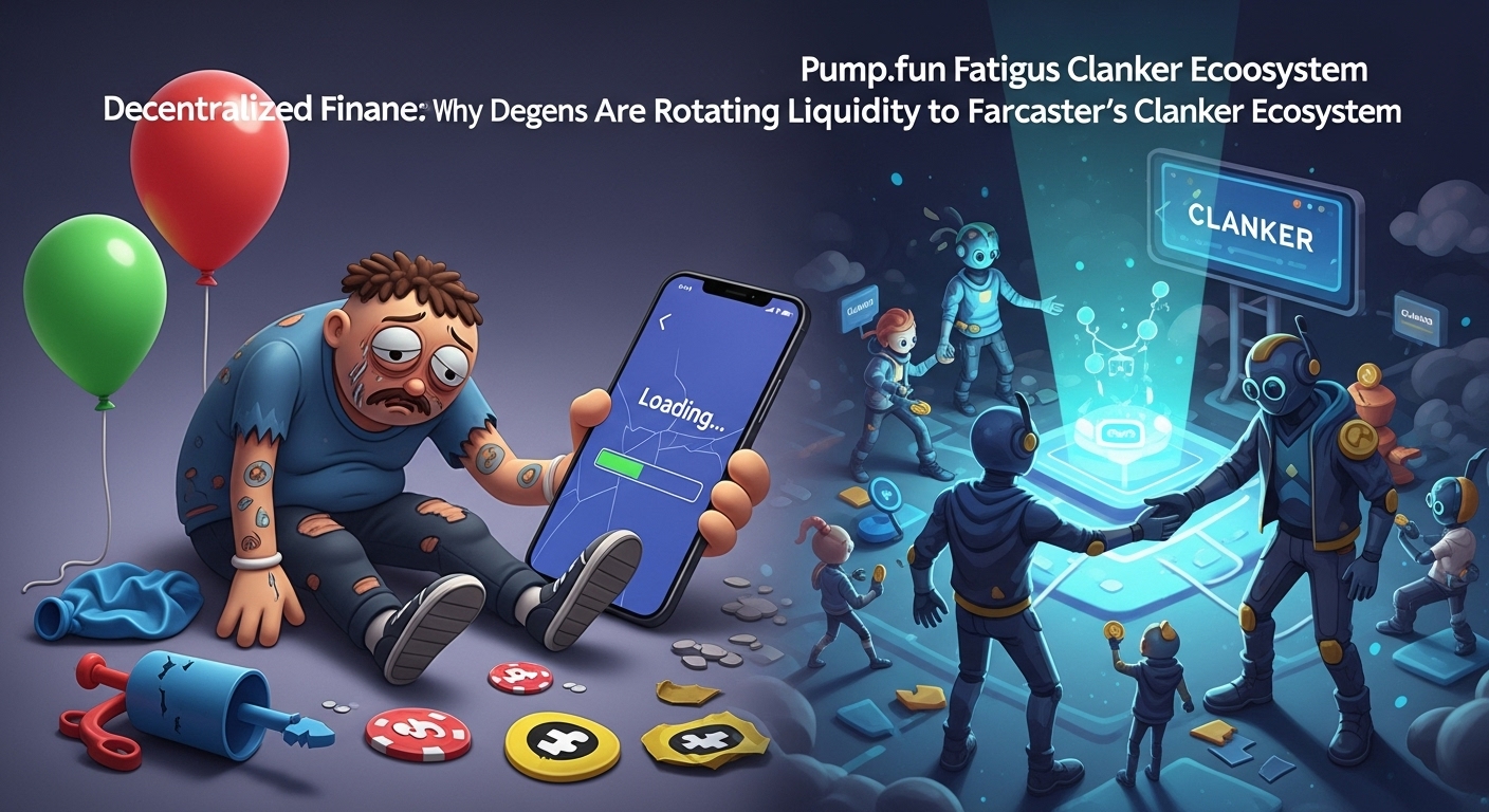 Pump.fun Fatigue: Why Degens Are Rotating Liquidity to Farcaster’s Clanker Ecosystem