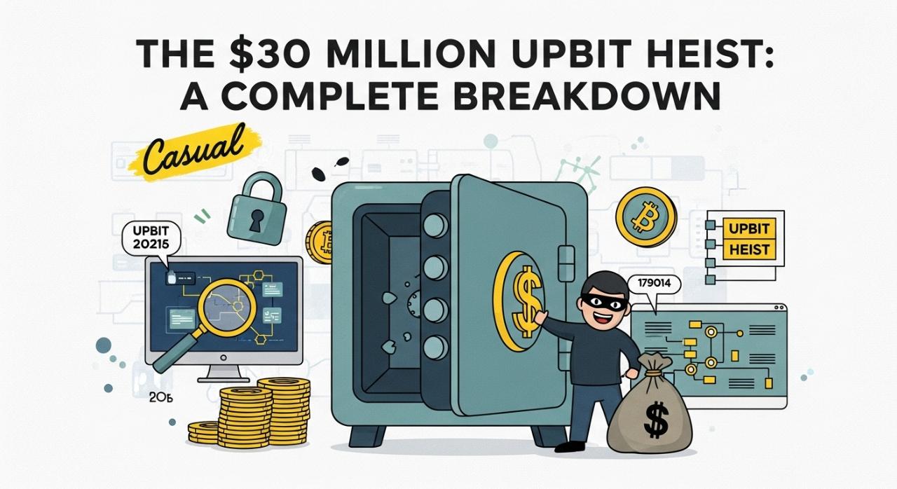 The $30 Million Upbit Heist: A Complete Breakdown