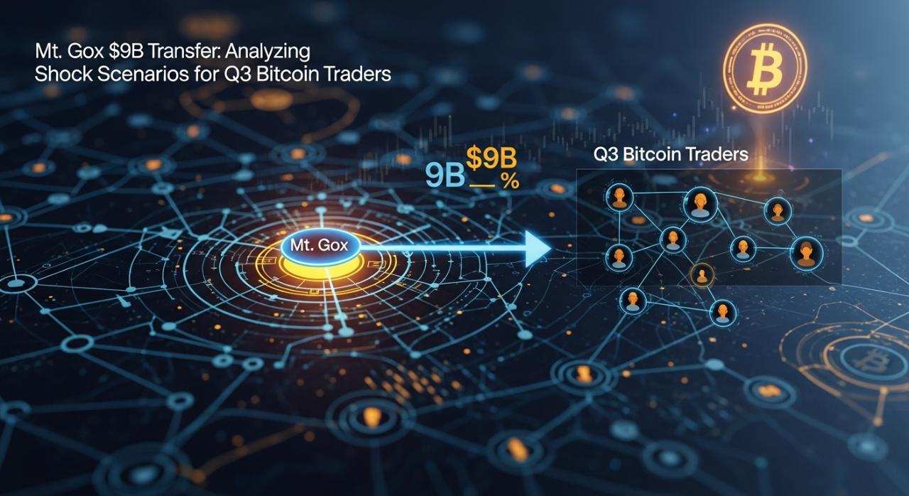 Mt. Gox $9B Transfer: Analyzing Supply Shock Scenarios for Q3 Bitcoin Traders