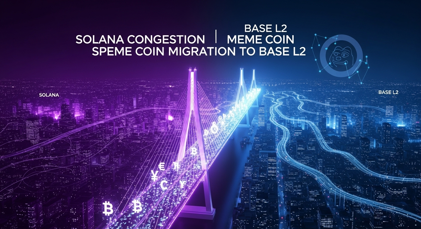 Solana Congestion Sparks Meme Coin Migration to Base L2