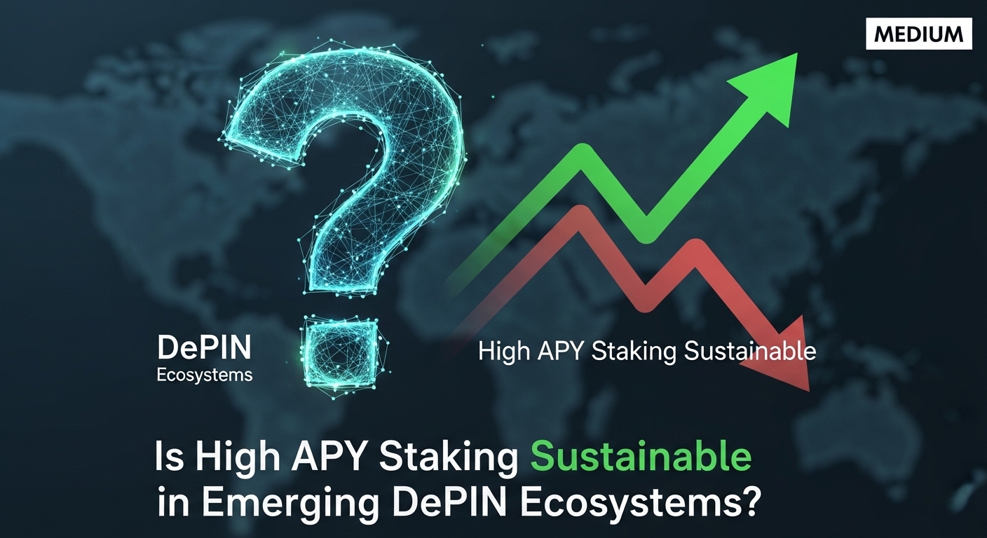 Is High APY Staking Sustainable in Emerging DePIN Ecosystems?