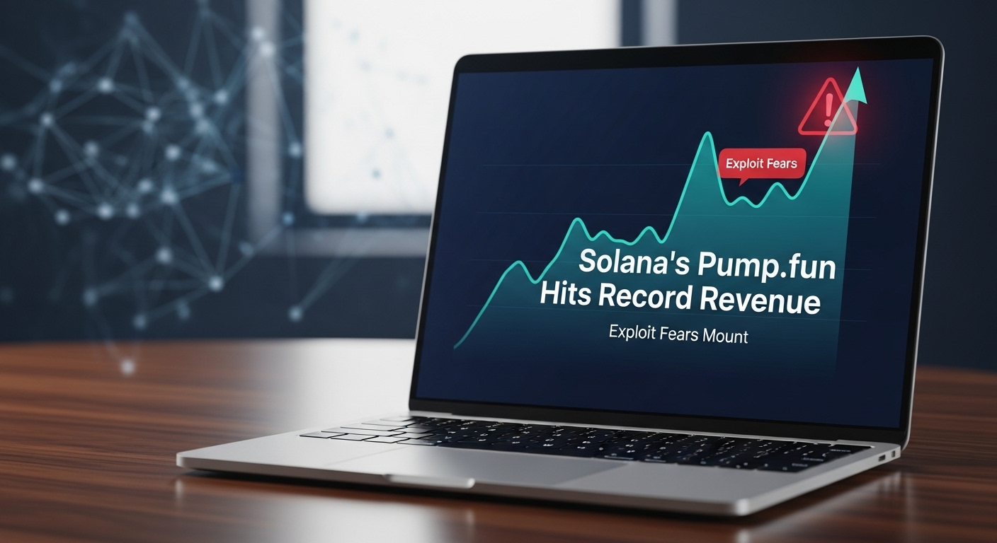 Solana’s Pump.fun Hits Record Revenue as Exploit Fears Mount
