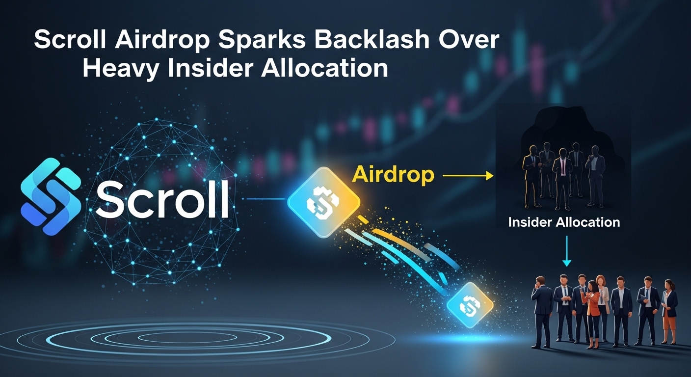 Scroll Airdrop Sparks Backlash Over Heavy Insider Allocation