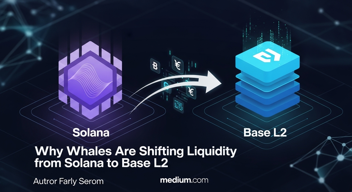 Why Whales Are Shifting Liquidity from Solana to Base L2