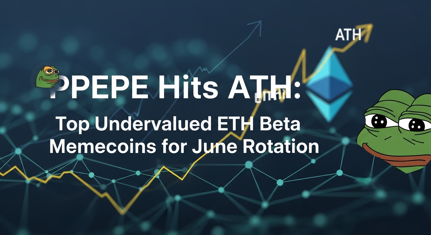 PEPE Hits ATH: Top Undervalued ETH Beta Memecoins for June Rotation