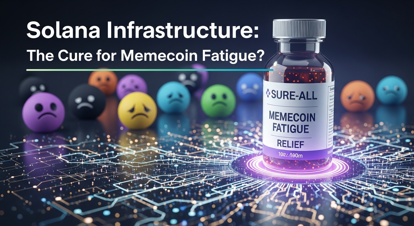 Solana Infrastructure: The Cure for Memecoin Fatigue?