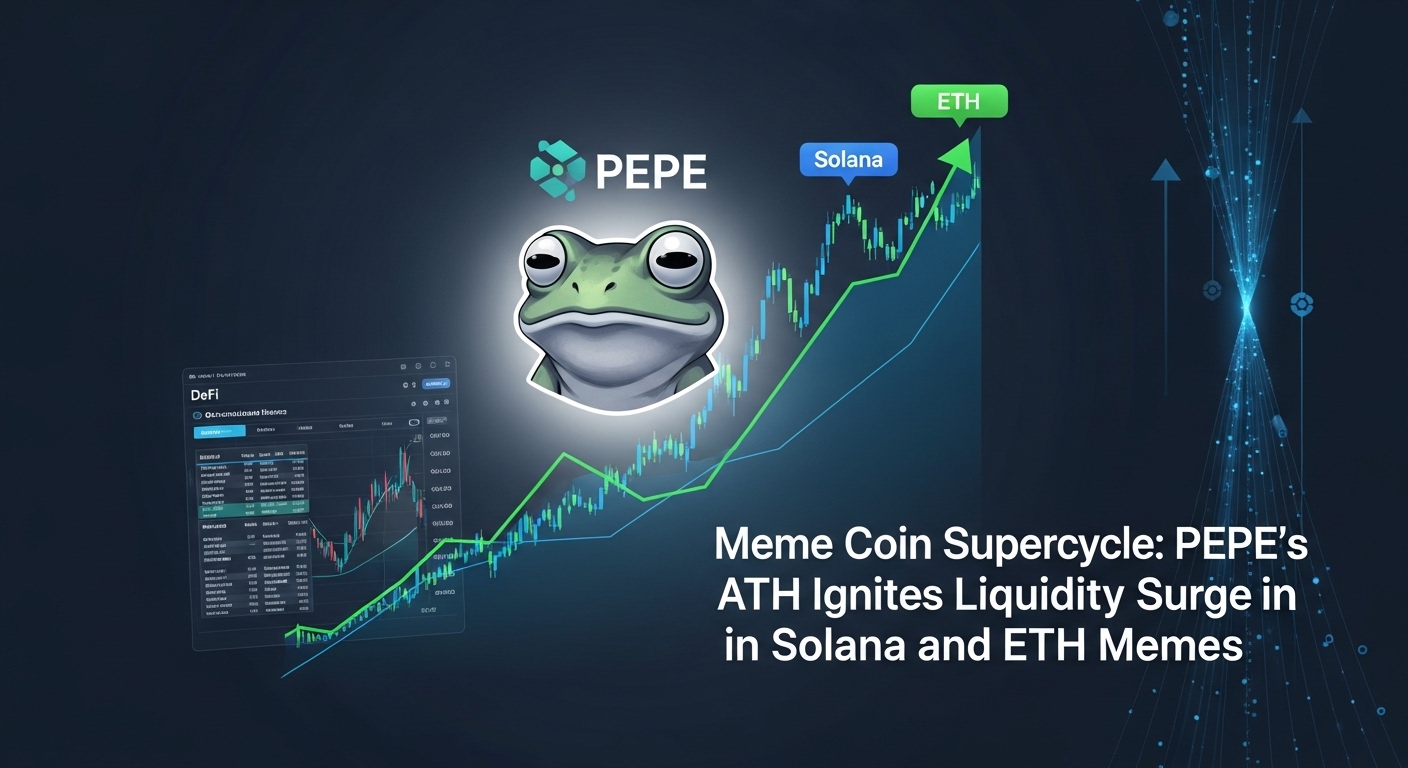 Meme Coin Supercycle: PEPE’s ATH Ignites Liquidity Surge in Solana and ETH Memes