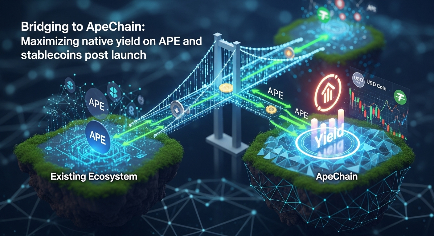 Bridging to ApeChain: Maximizing native yield on APE and stablecoins post-launch