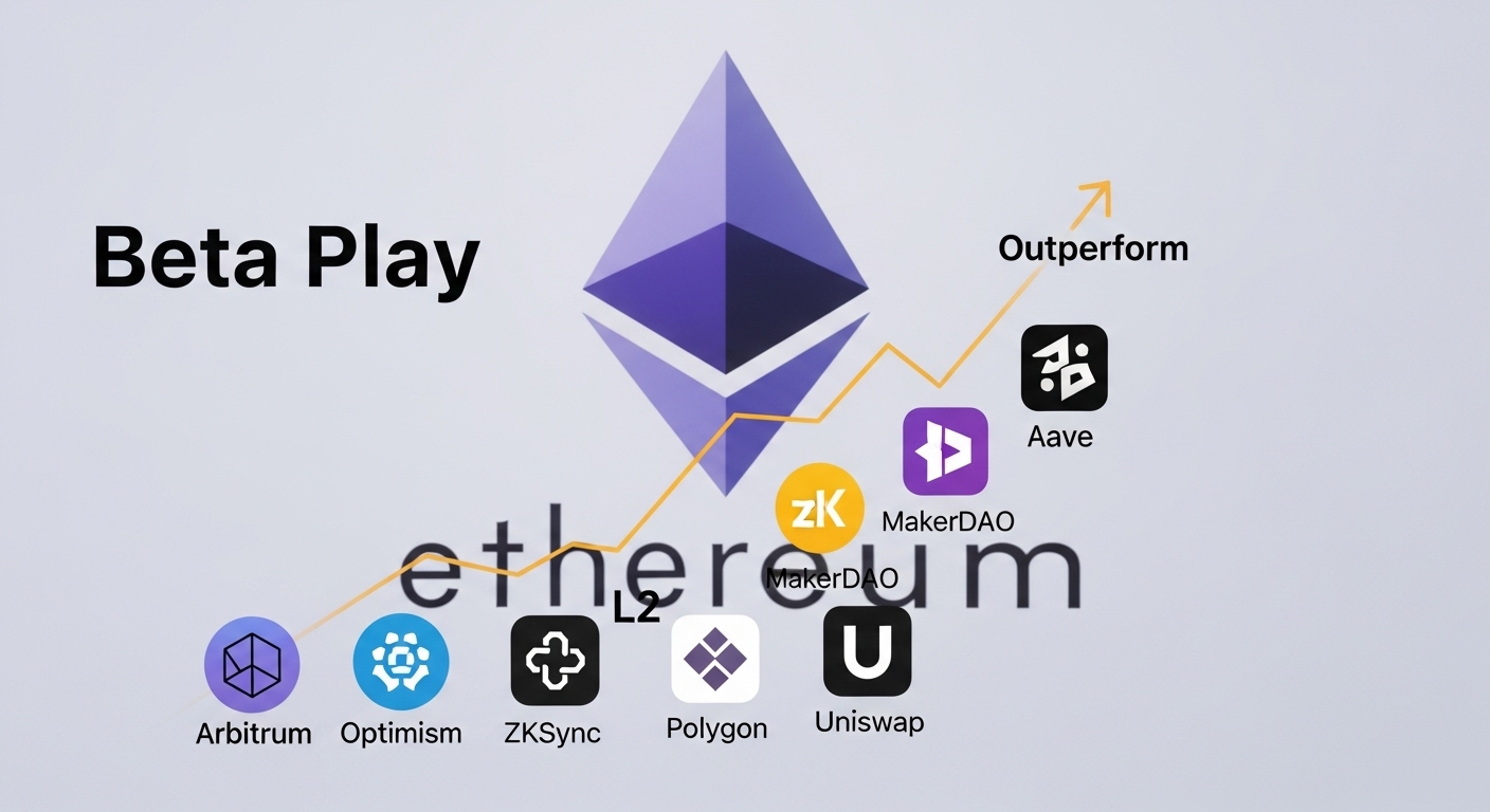 The Ethereum Beta Play: Top L2s & DeFi Tokens Poised to Outperform ETH