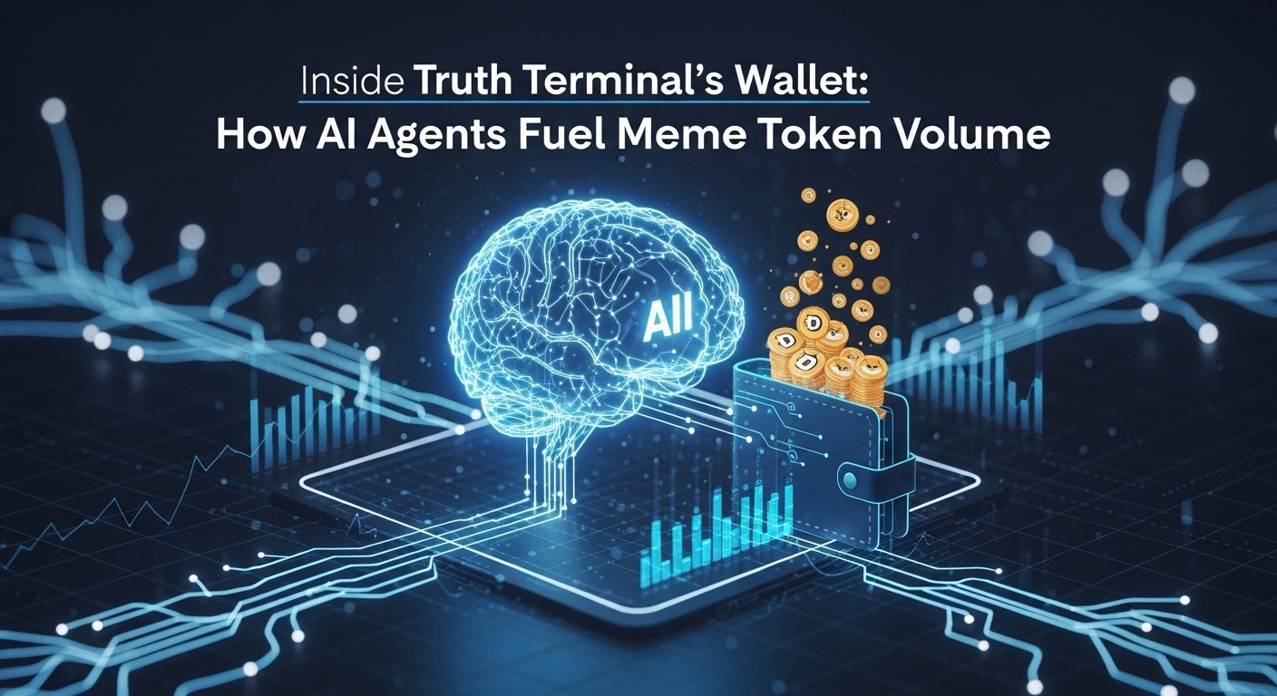 Inside Truth Terminal’s Wallet: How AI Agents Fuel Meme Token Volume