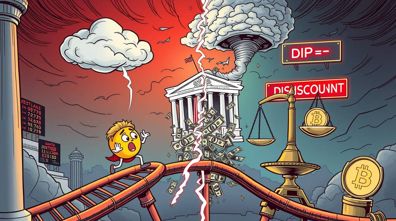 Bitcoin Takes a Tumble as Fed Chair Powell Plays the Waiting Game 😬📉