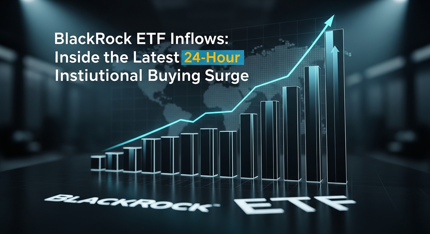 BlackRock ETF Inflows: Inside the Latest 24-Hour Institutional Buying Surge