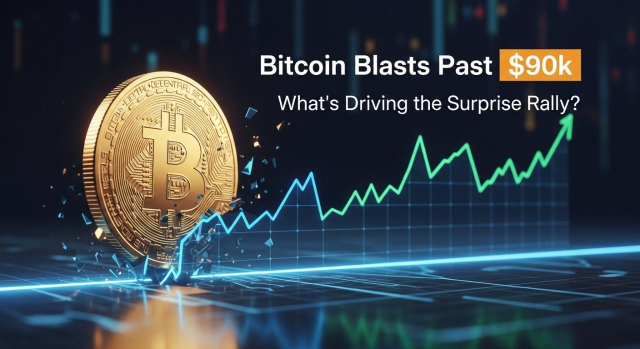 Bitcoin Blasts Past $90k: What's Driving the Surprise Rally?
