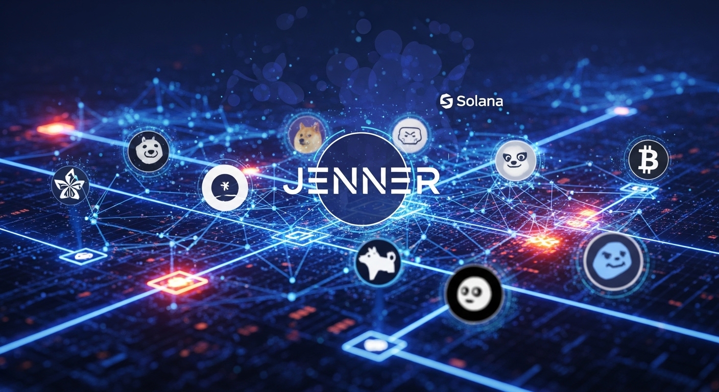 Celebrity Meme Coin Mania: How JENNER Volume Spikes Fuel Solana Network Congestion