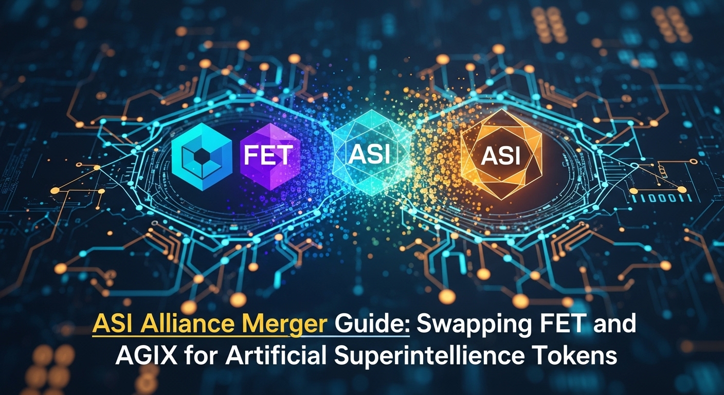 ASI Alliance Merger Guide: Swapping FET and AGIX for Artificial Superintelligence Tokens