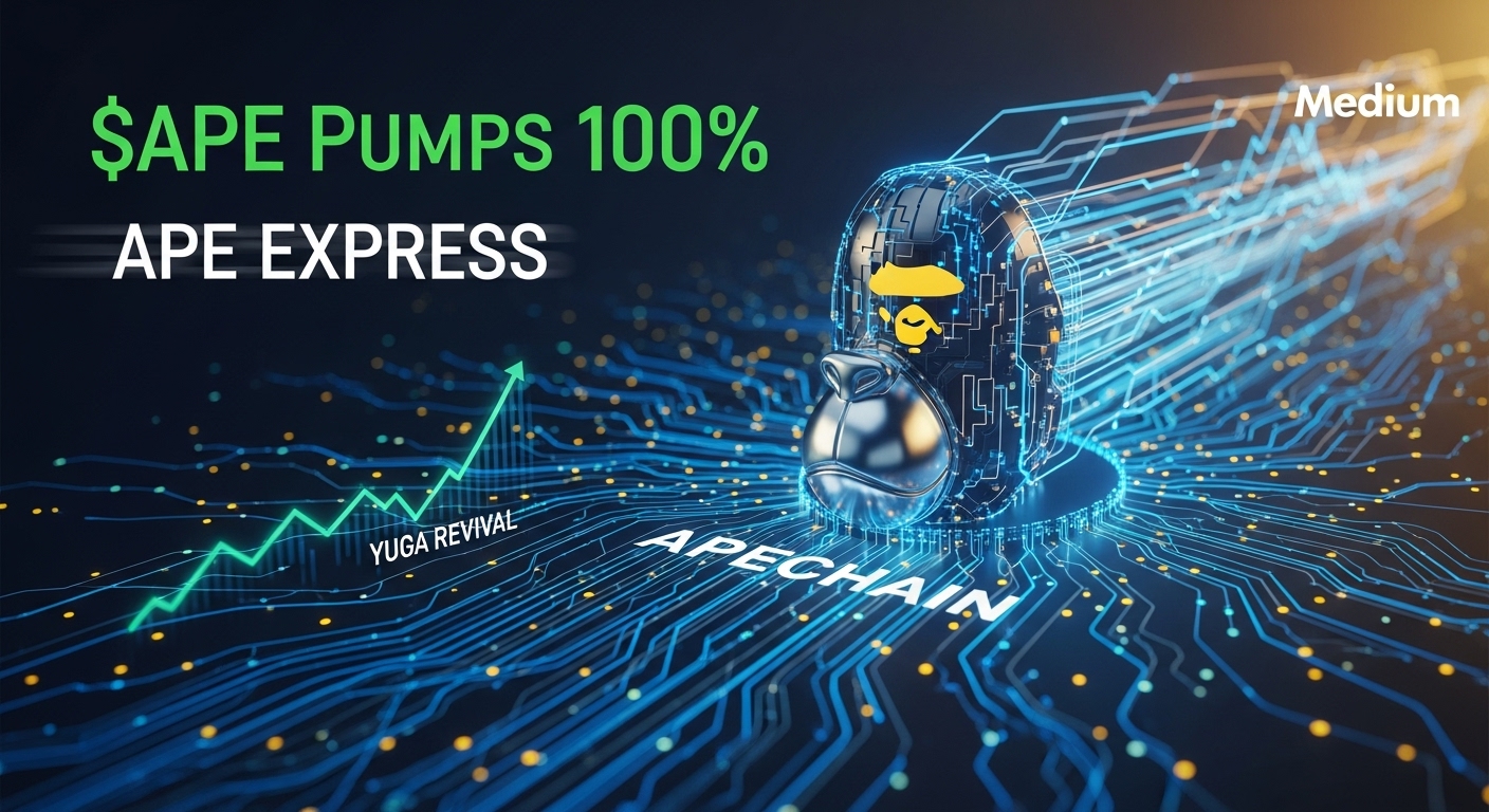 ApeChain Launch Sparks Yuga Revival: $APE Pumps 100% via Ape Express