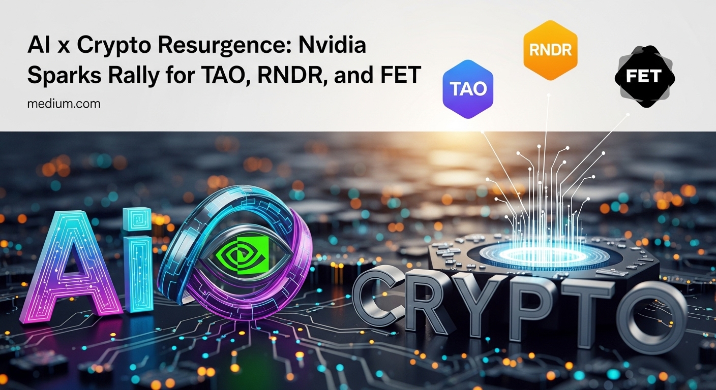 AI x Crypto Resurgence: Nvidia Sparks Rally for TAO, RNDR, and FET