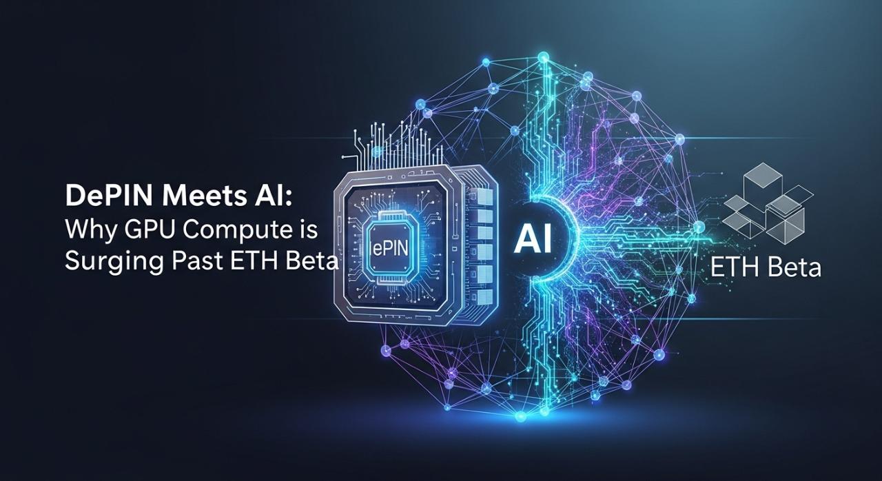 DePIN Meets AI: Why GPU Compute is Surging Past ETH Beta