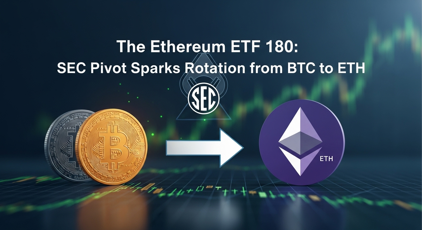The Ethereum ETF 180: SEC Pivot Sparks Rotation from BTC to ETH