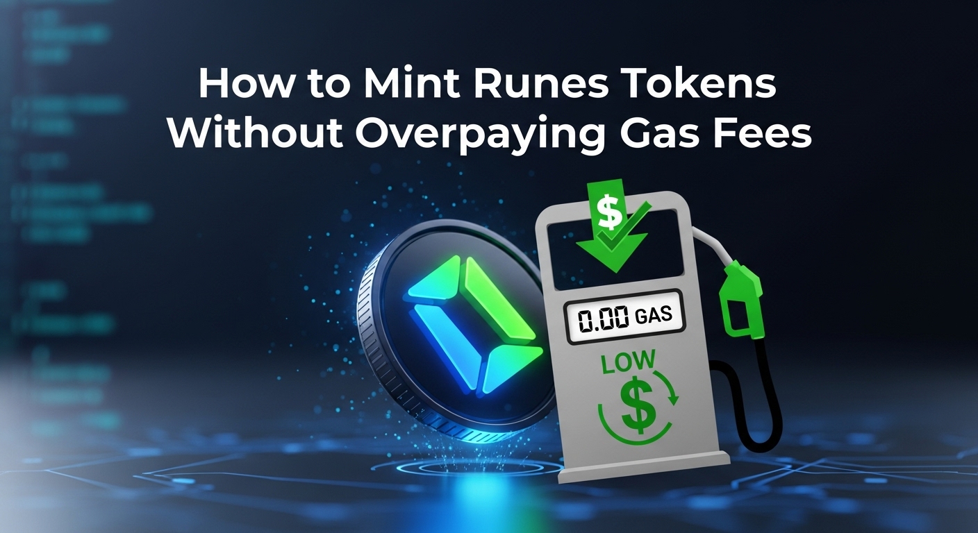 How to Mint Runes Tokens Without Overpaying Gas Fees