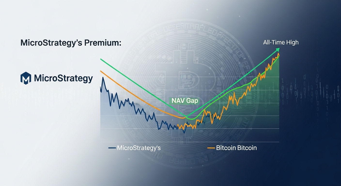 MicroStrategy’s Premium: Decoding the NAV Gap as Bitcoin Nears All-Time Highs
