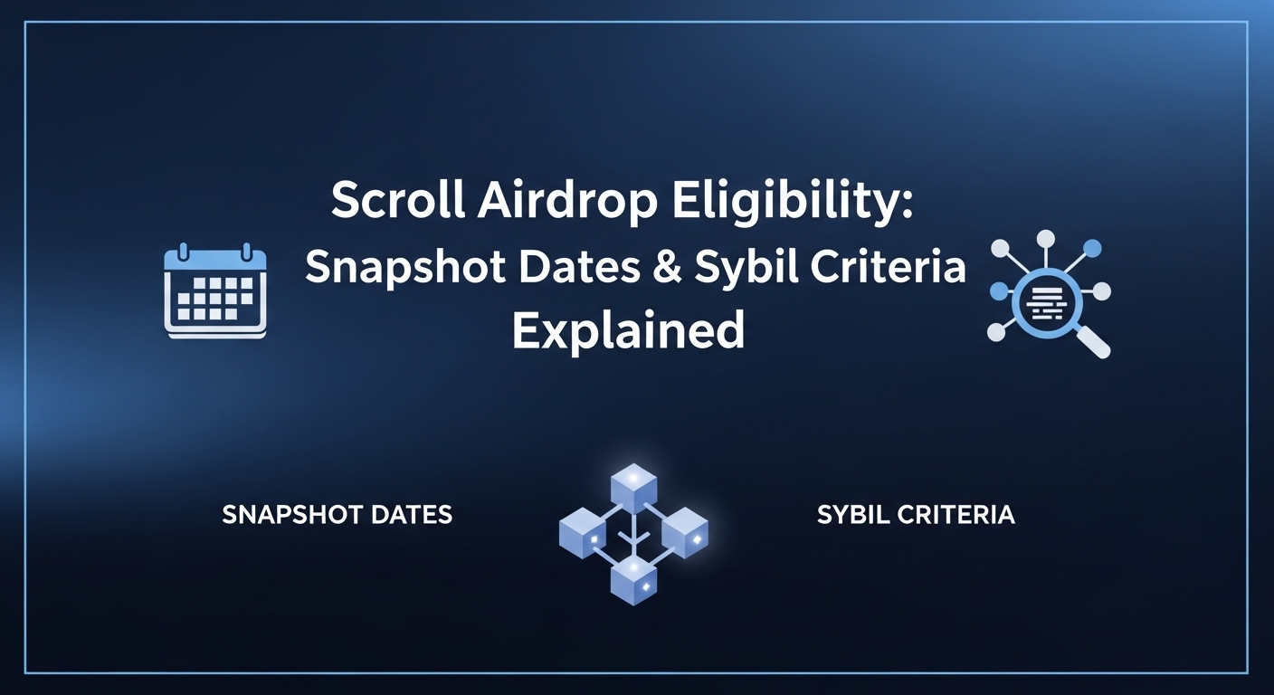 Scroll Airdrop Eligibility: Snapshot Dates & Sybil Criteria Explained