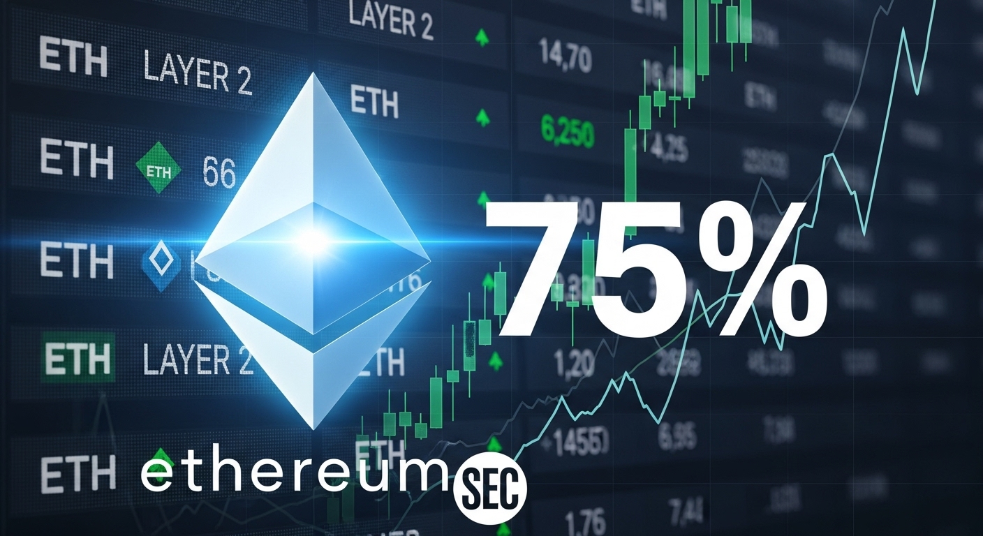 ETH ETF Odds Hit 75%: How the SEC’s Pivot Ignited a Massive Ethereum and Layer 2 Rally