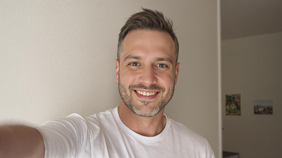 Before - Professional Headshots in Seconds with AI