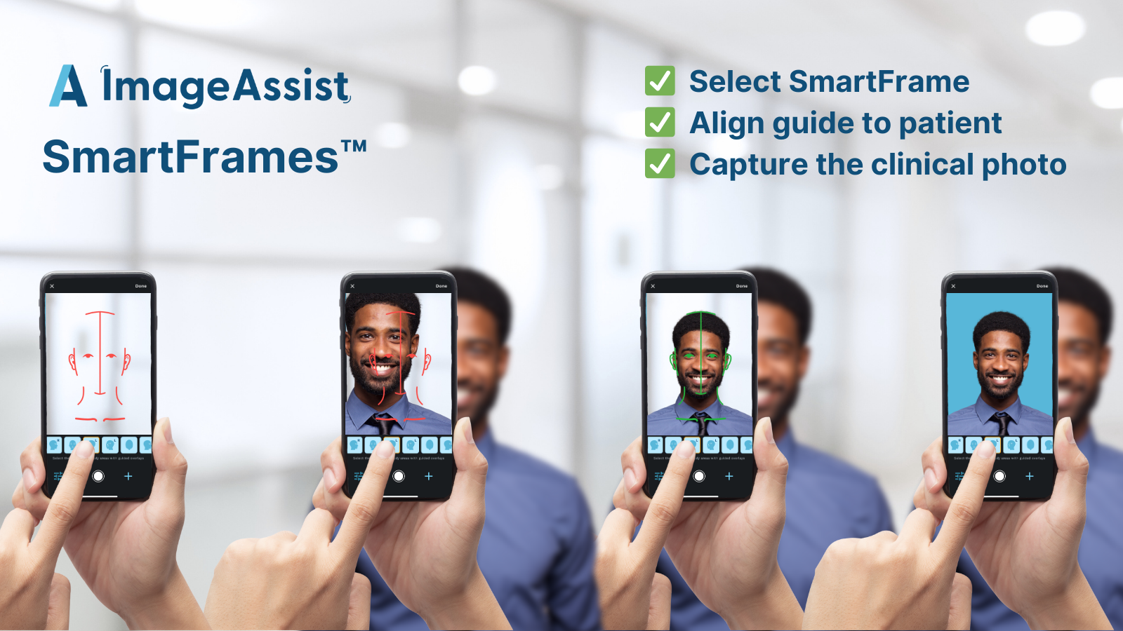 ImageAssist SmartFrames ASPS Photo Guidelines HIPAA compliant patient photo app before and after photos