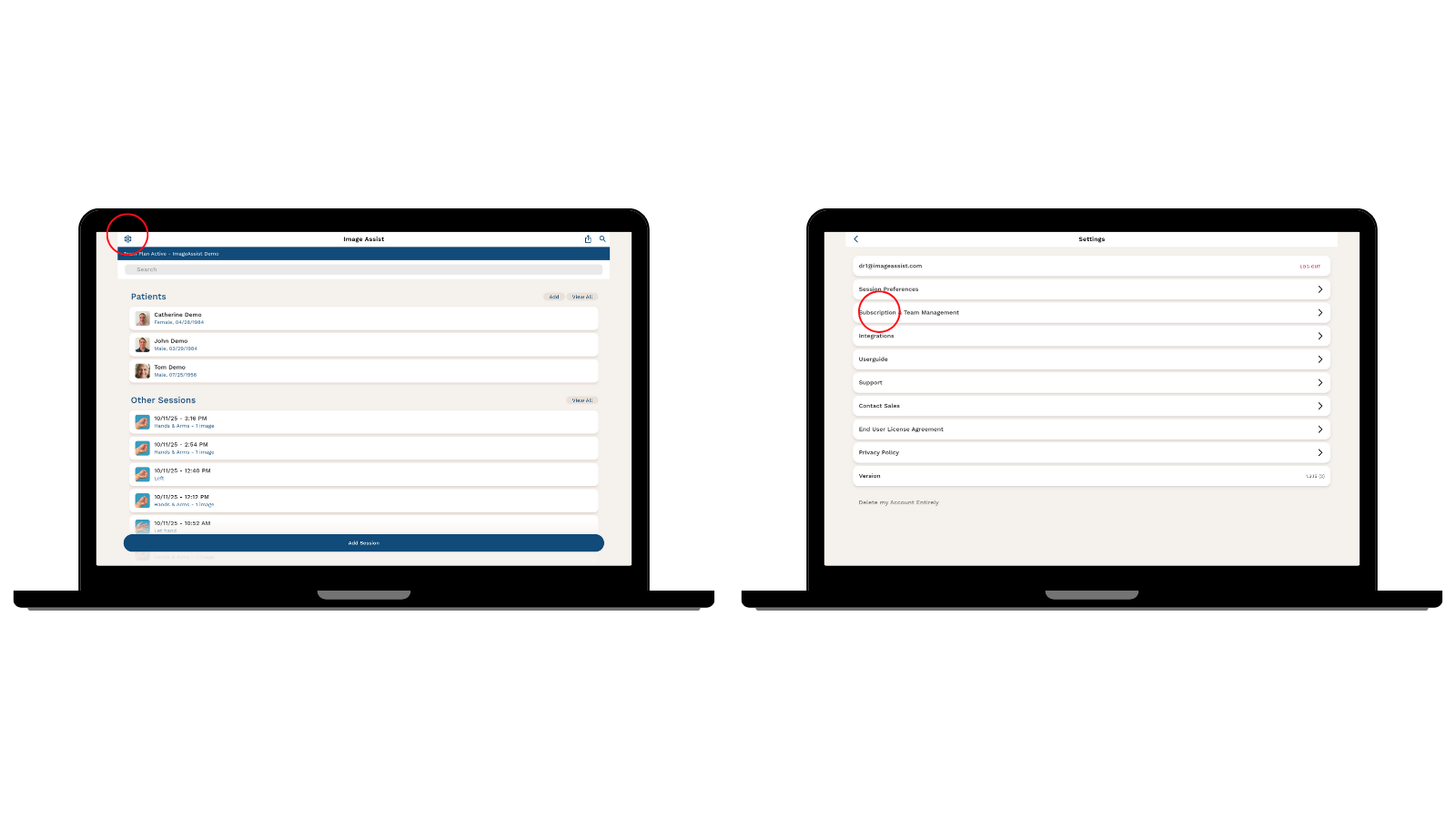 ImageAssist Team Management
