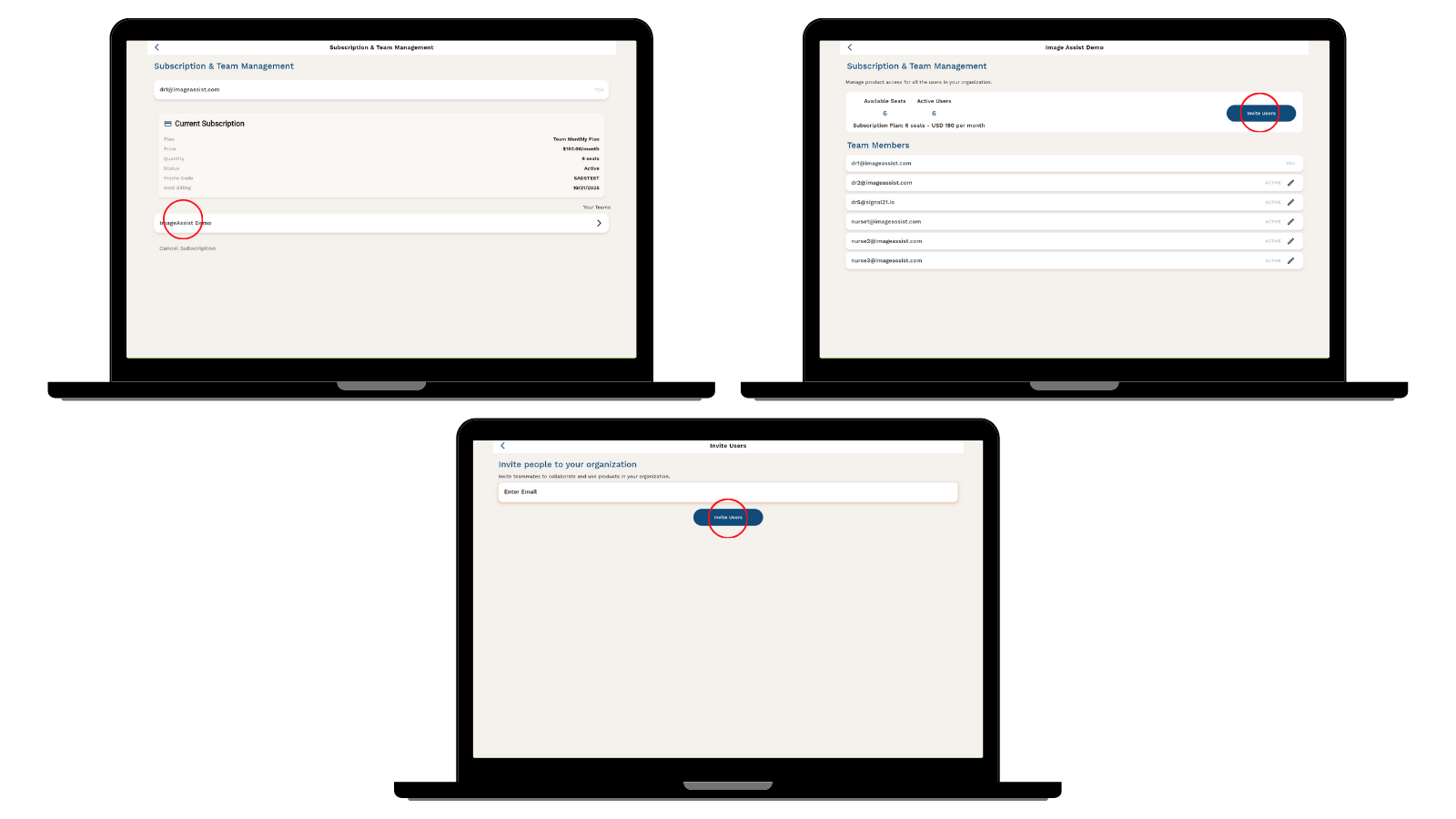 ImageAssist Team Management