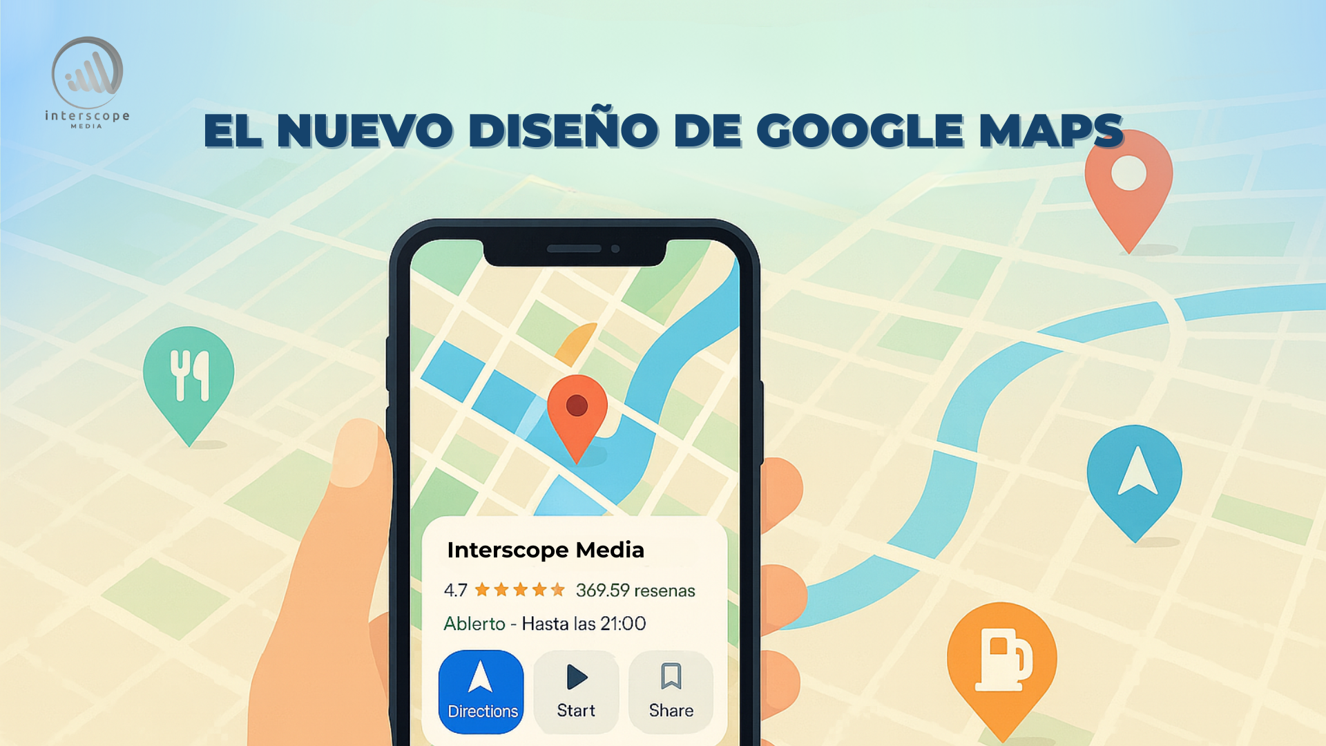 Adiós al viejo Google Maps: Así es el nuevo diseño que revolucionará tu móvil