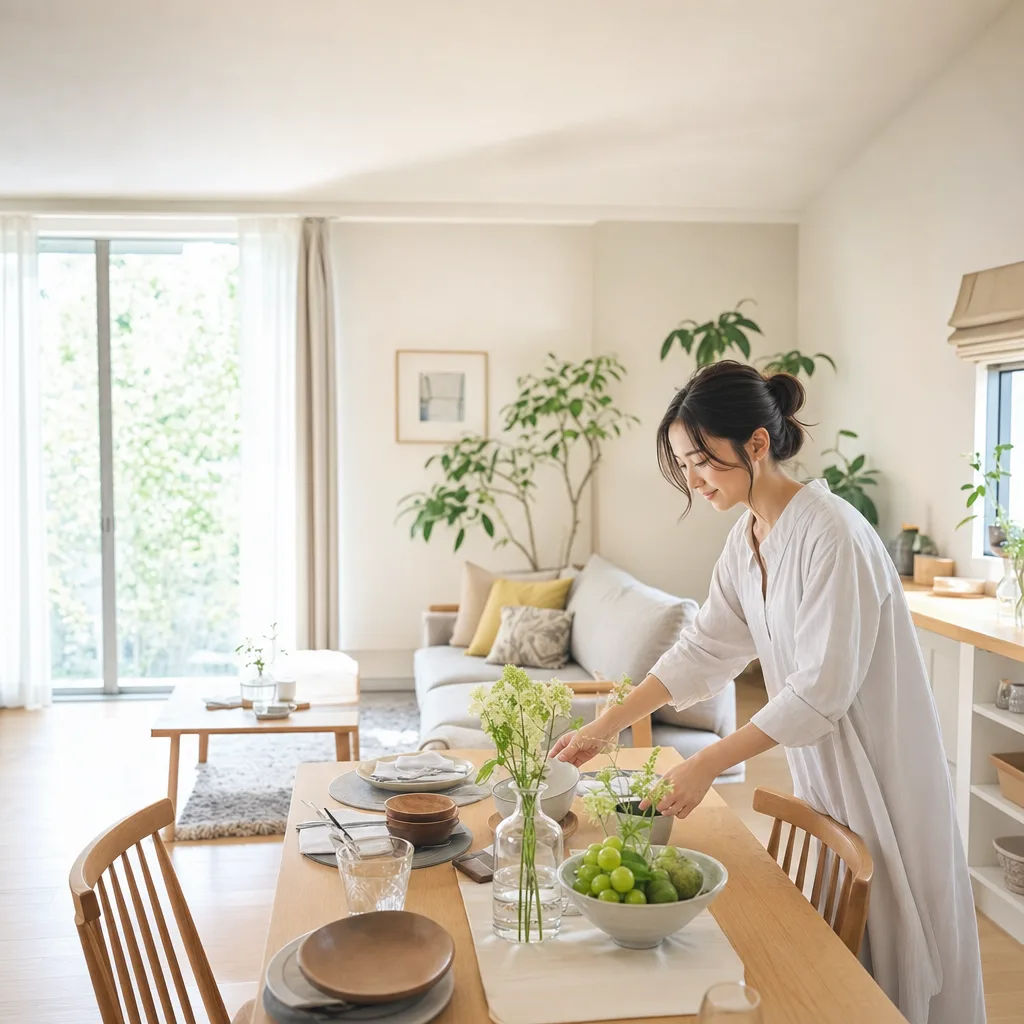 休日の丁寧な暮らし 0103。ライフスタイルをテーマにした、広告・Web・記事制作に使いやすい素材です。