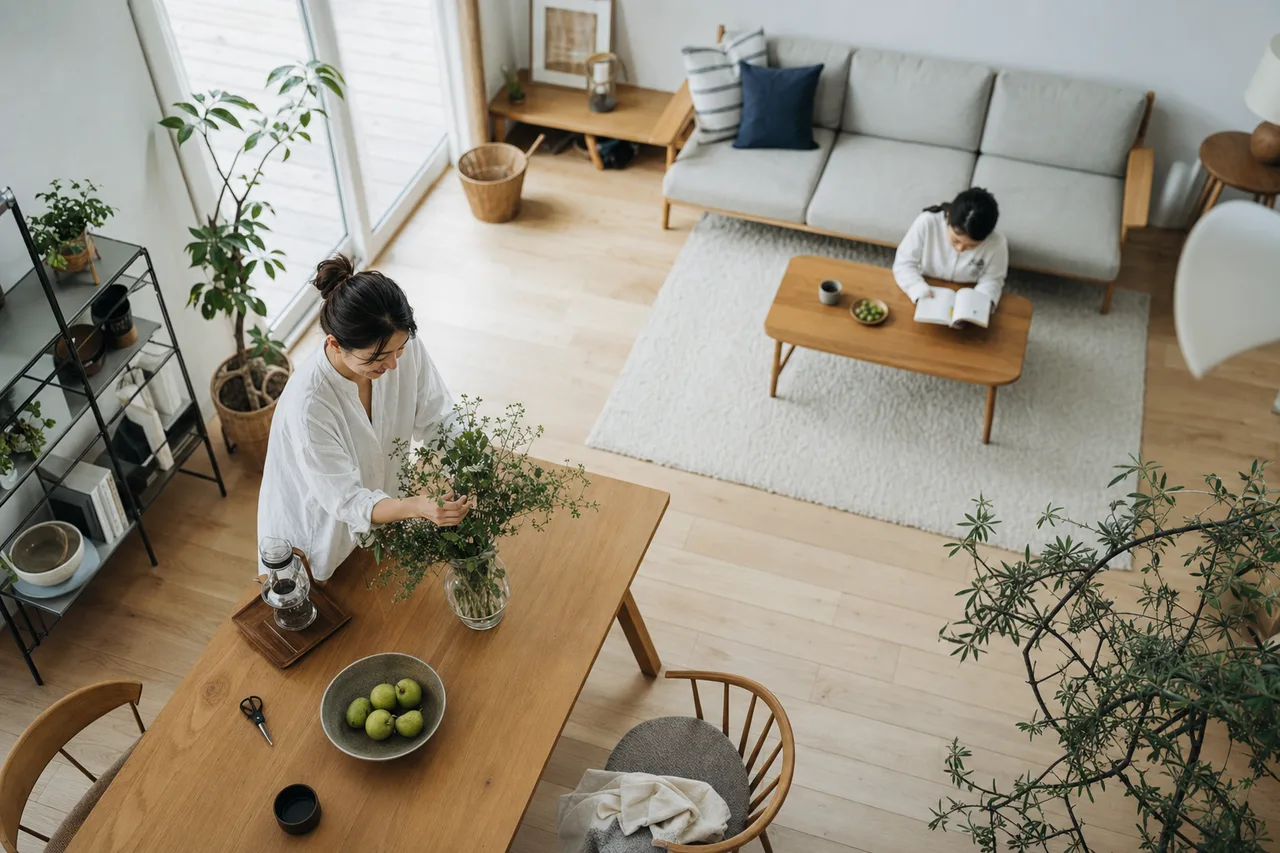 休日の丁寧な暮らし 0163。ライフスタイルをテーマにした、広告・Web・記事制作に使いやすい素材です。