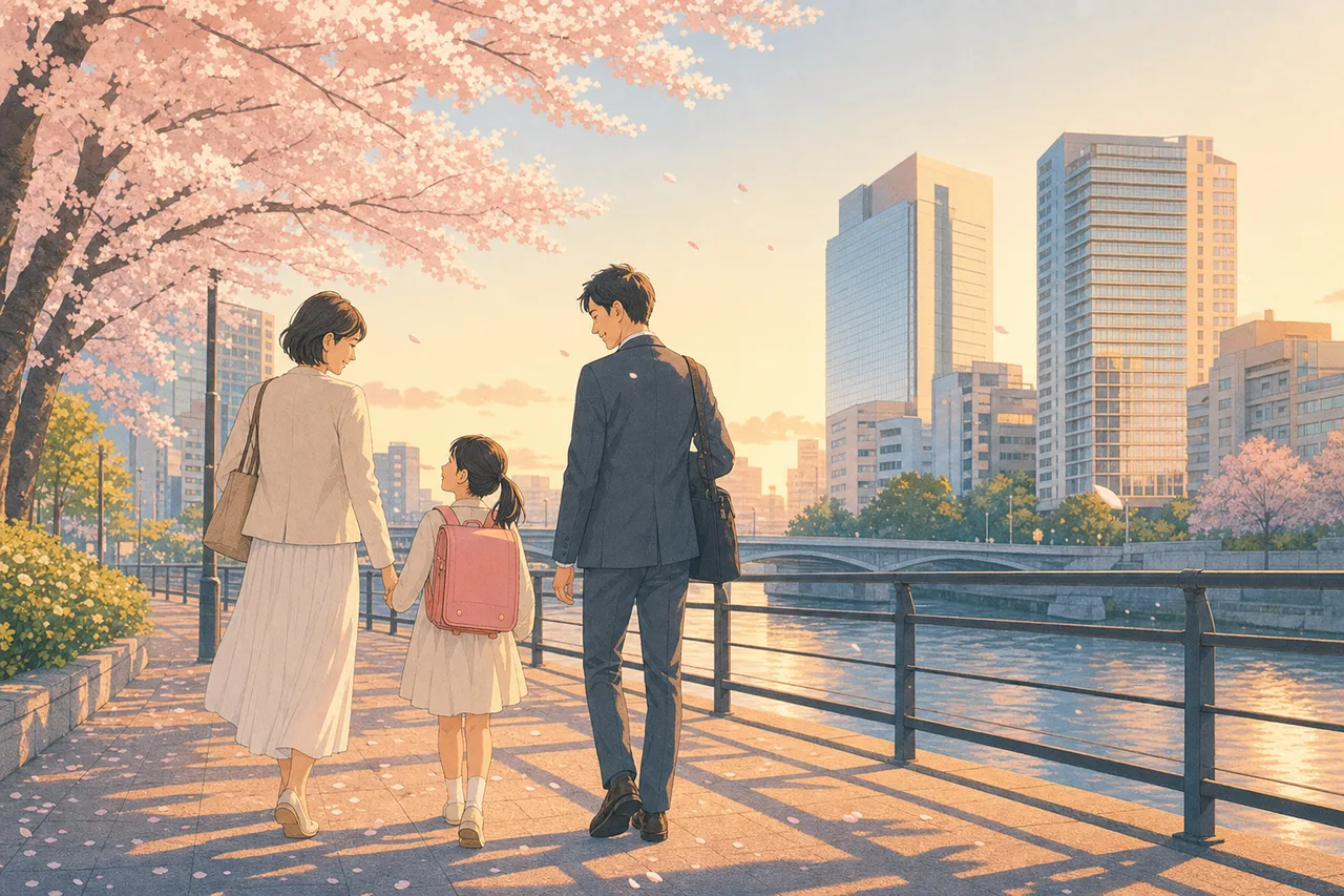 春の新生活 0232。季節・行事をテーマにした、広告・Web・記事制作に使いやすい素材です。