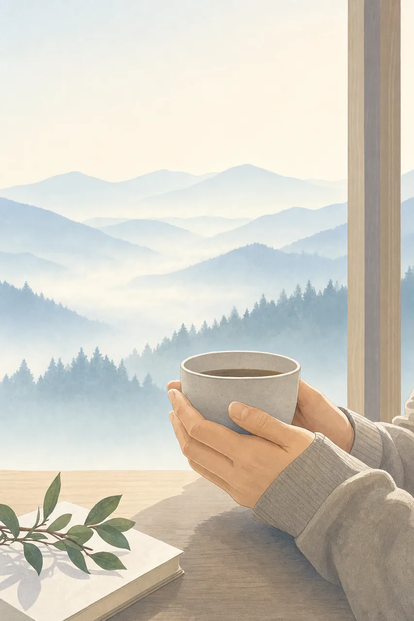 山間の朝霧 0261。自然をテーマにした、広告・Web・記事制作に使いやすい素材です。