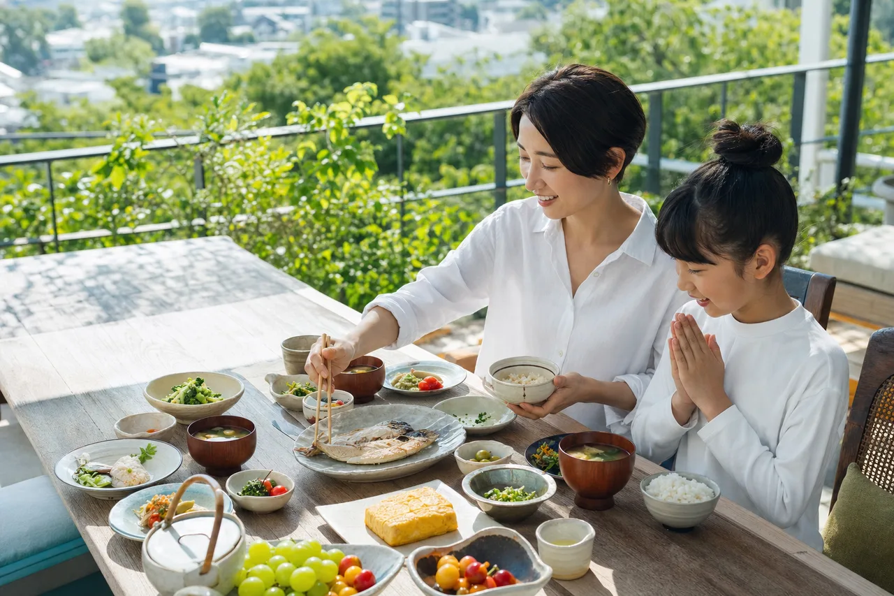 旬の和食の食卓 0284。食べ物をテーマにした、広告・Web・記事制作に使いやすい素材です。