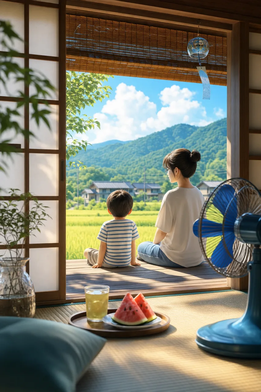 夏の涼やかな過ごし方 0304。季節・行事をテーマにした、広告・Web・記事制作に使いやすい素材です。