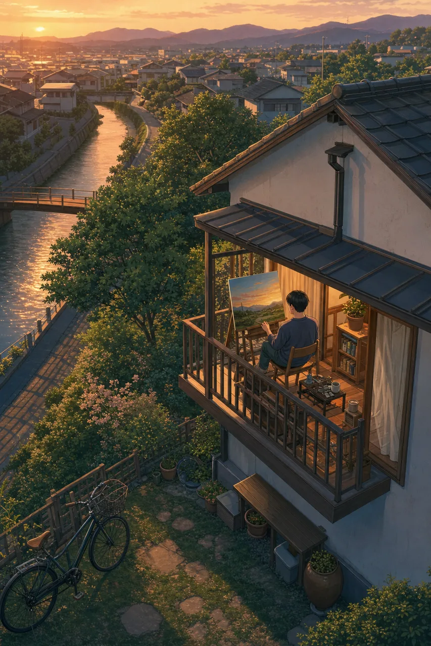 趣味を楽しむ一人時間 0307。ライフスタイルをテーマにした、広告・Web・記事制作に使いやすい素材です。