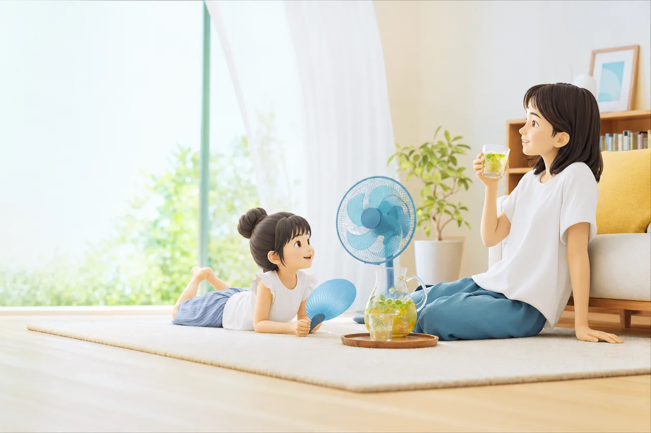 夏の涼やかな過ごし方 0604。季節・行事をテーマにした、広告・Web・記事制作に使いやすい素材です。