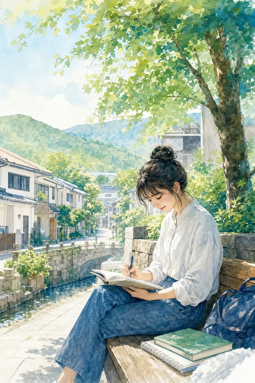 学びを楽しむ学生 0689。人物をテーマにした、広告・Web・記事制作に使いやすい素材です。