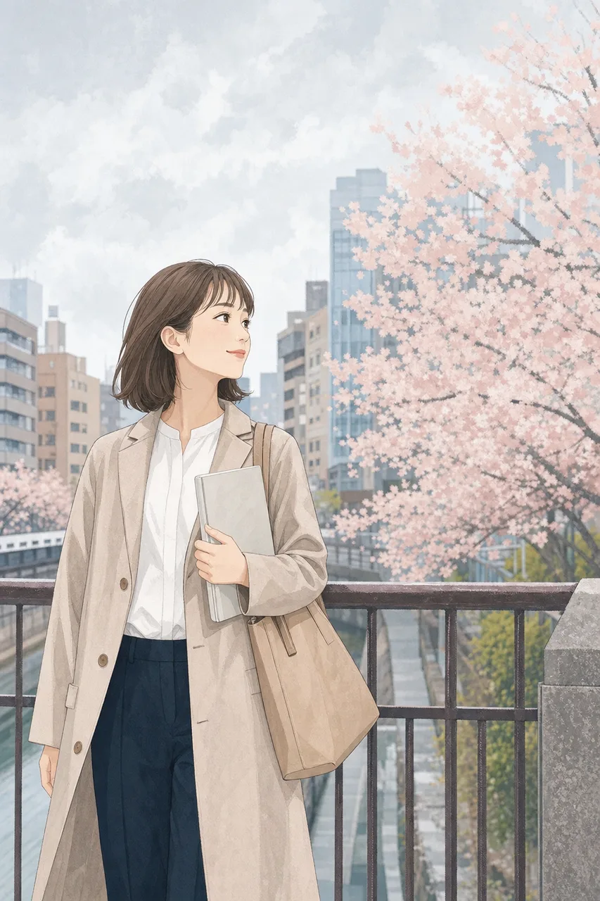 春の新生活 0832。季節・行事をテーマにした、広告・Web・記事制作に使いやすい素材です。