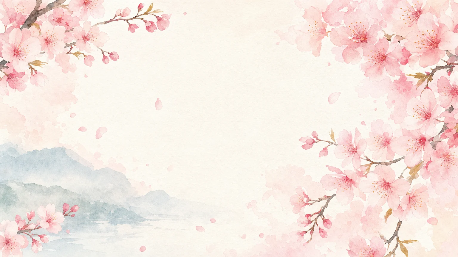 やさしい春の背景 06。やさしい春の背景をテーマにした、商用制作で使いやすいAI素材です。