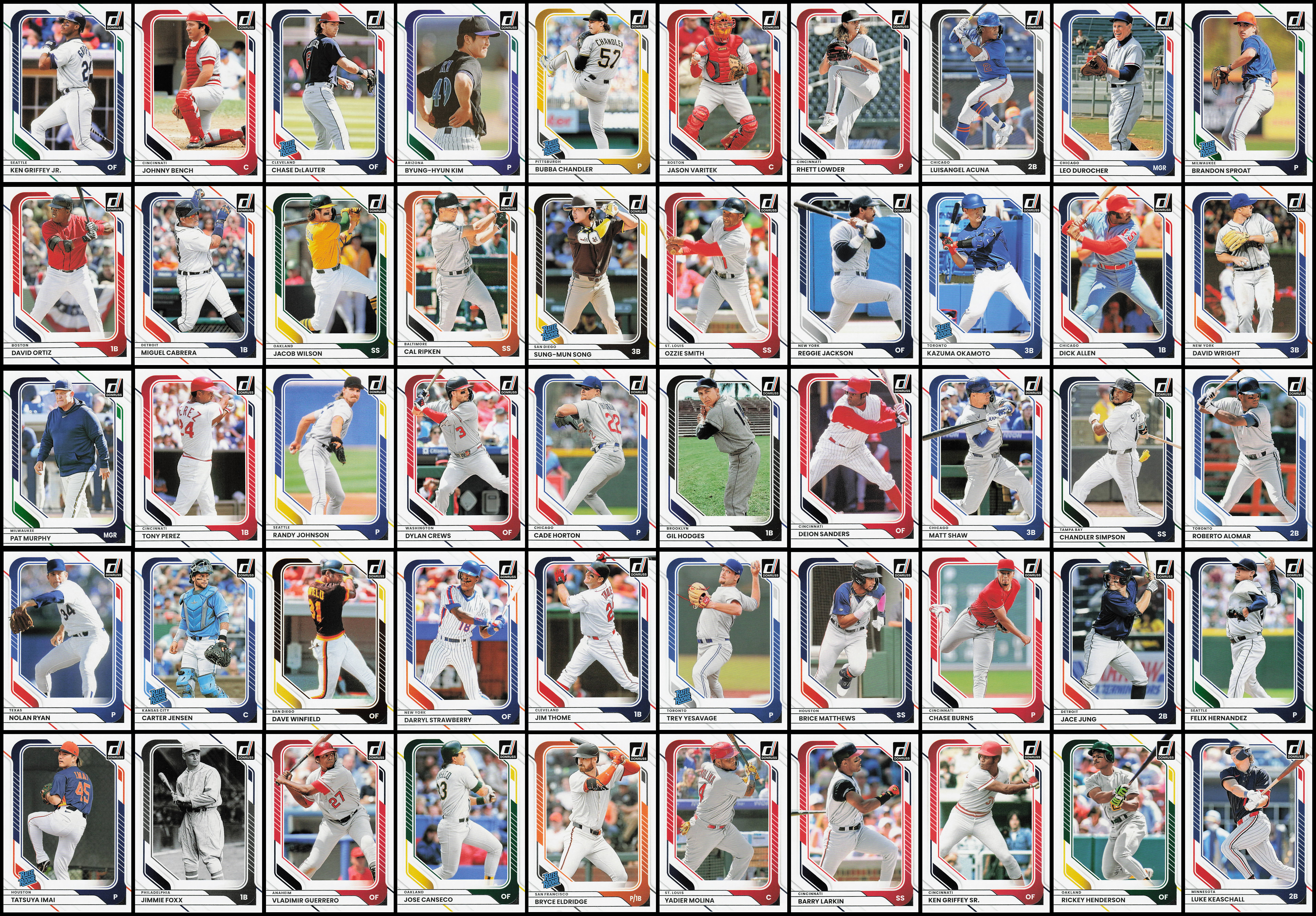 2026 Donruss Baseball Ungraded
