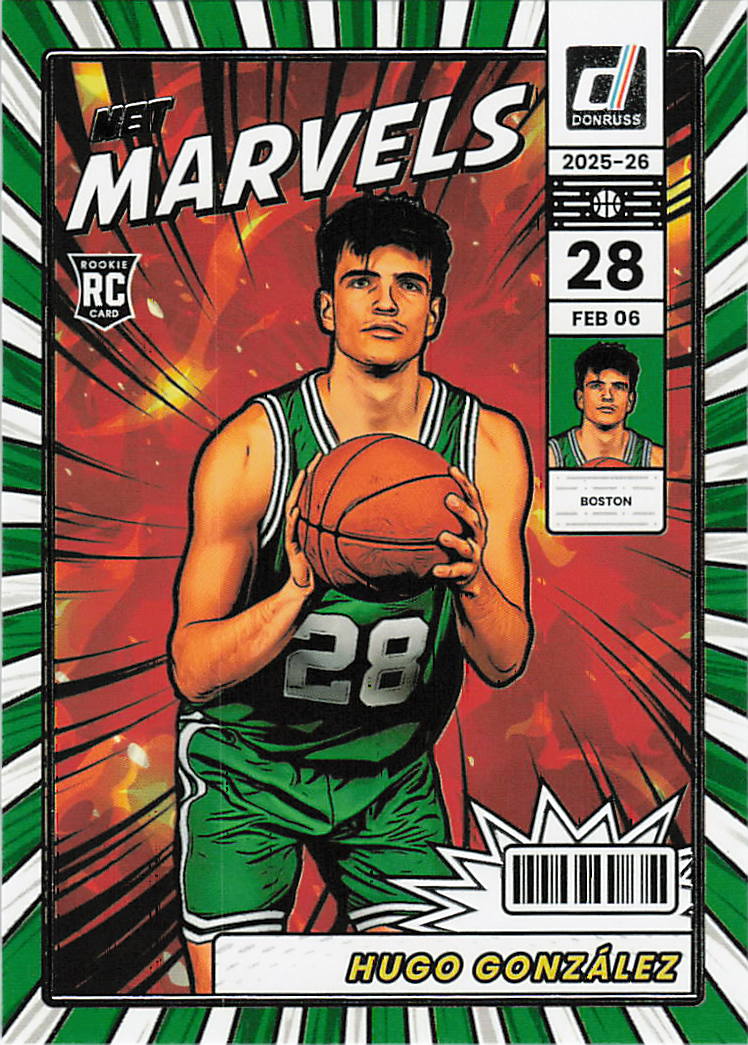 Net Marvels 2025-26 Donruss Basketball Insert Set You Pick Cards #1-20