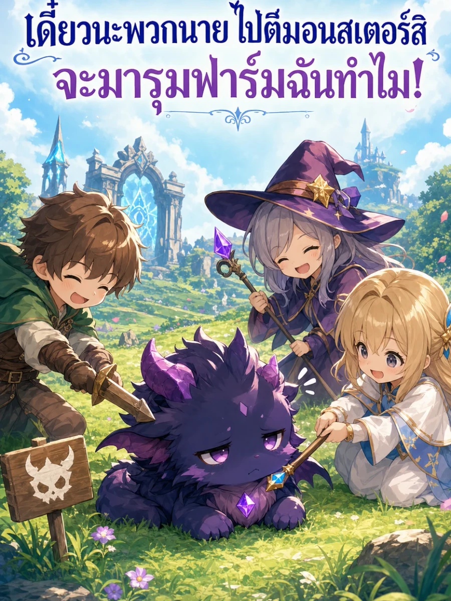 ปก เดี๋ยวนะพวกนาย ไปตีมอนสเตอร์สิ จะมารุมฟาร์มฉันทําไม!