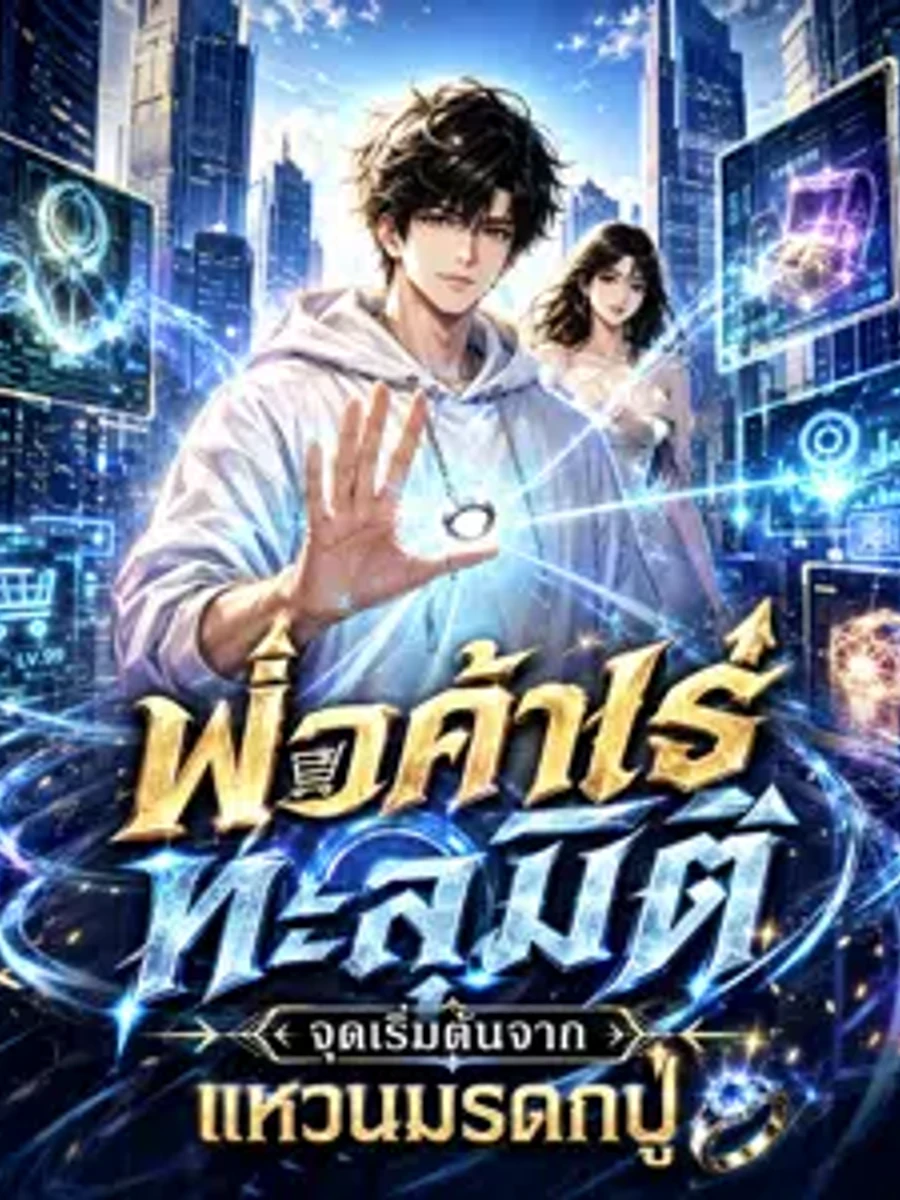 ปก พ่อค้าเร่ทะลุมิติ: จุดเริ่มต้นจากแหวนมรดกปู่