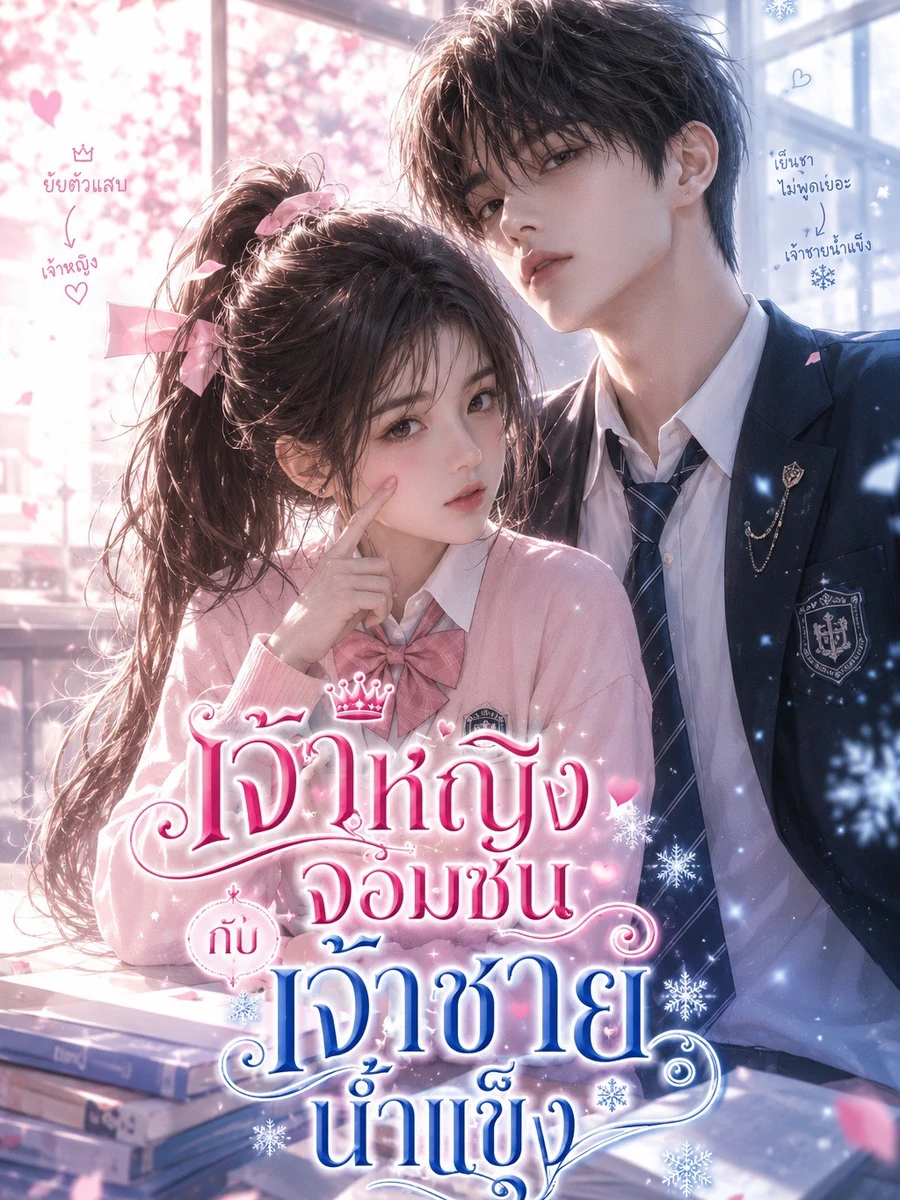ปก เจ้าหญิงจอมซนกับเจ้าชายน้ําแข็ง